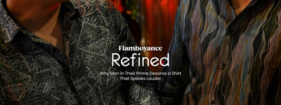 Flamboyance, Refined: Why Men in Their Prime Deserve a Shirt That Speaks Louder