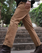 REGULAR FIT COTTON STRETCH CHINOS - KHAKI